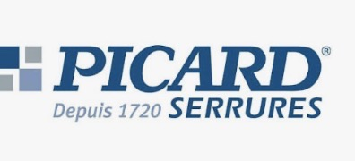 Logo de la marque de serrures Picard — cylindres adaptables de très haute sûreté SECURIER RB-LOCKS compatibles